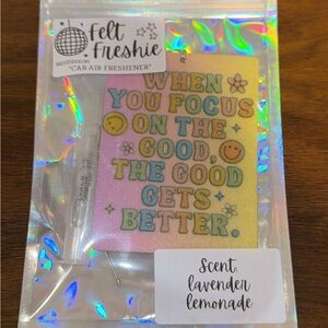 Felt Freshie Lavender Lemonade Air Freshener